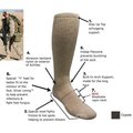 Covert Threads Covert Threads CT-5457-CB 4 - 8 Sand Military Boot Sock in Coyote Brown TGCT-5457-CB